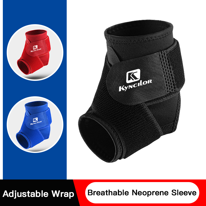 1Pcs Adjustable Compression An - Ankle Support Badminton review and price