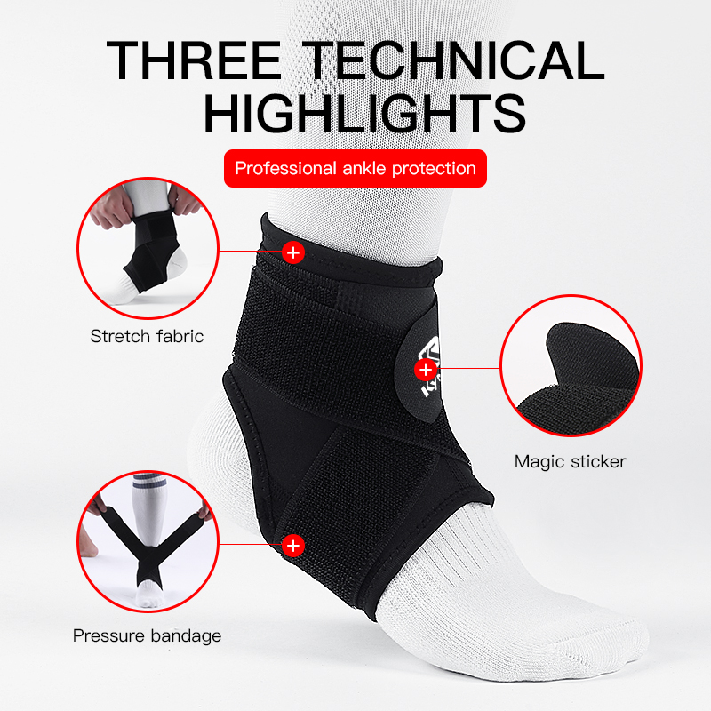 1Pcs Adjustable Compression An - Ankle Support Badminton review and price