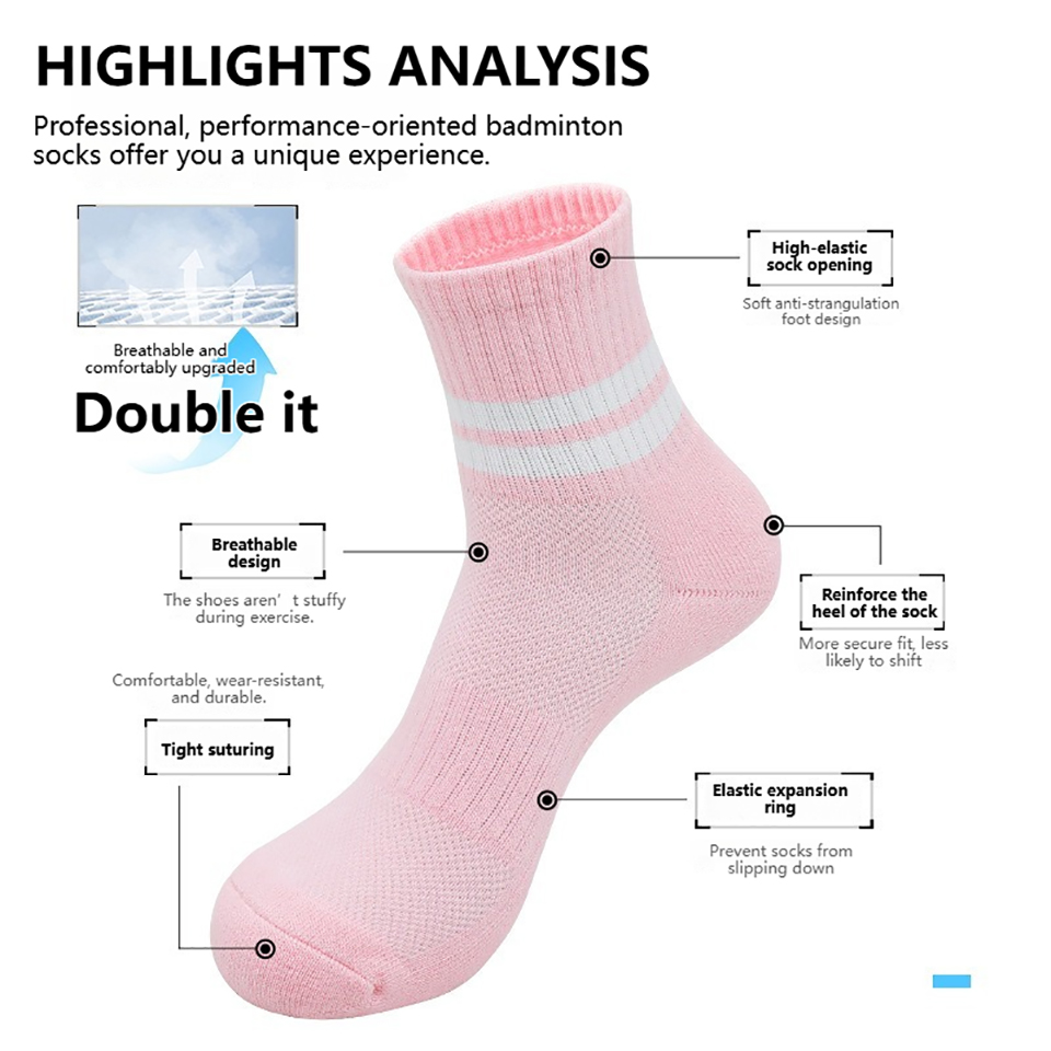 Loogdeel Cotton Non-slip Breat - Ankle Support Badminton review and price