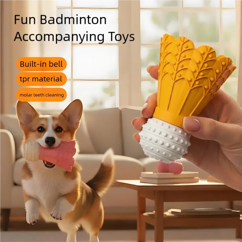 Badminton Shape Rubber Dog Che - Badminton Xxl review and price