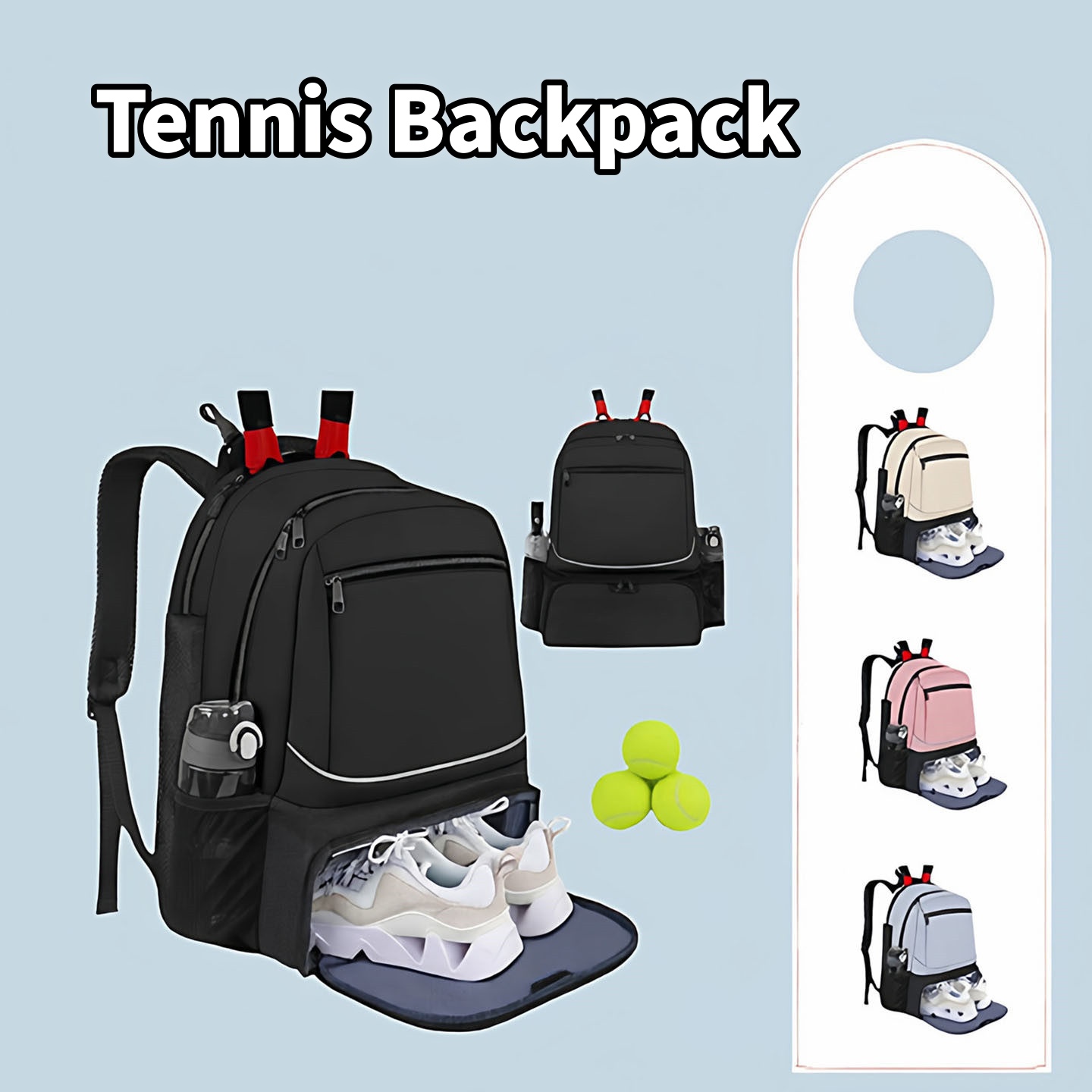 Tennis Backpack Large Capacity - Badminton Xxl review and price