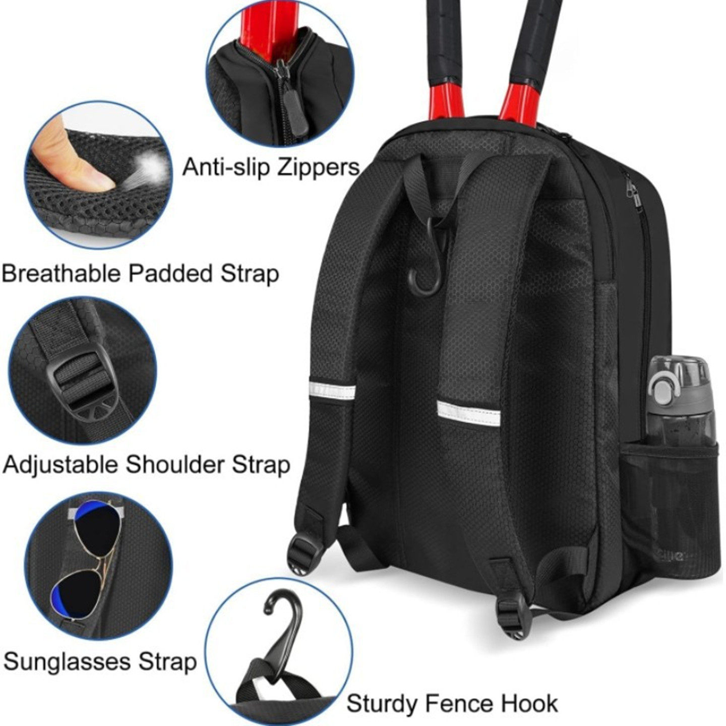Tennis Backpack Large Capacity - Badminton Xxl review and price