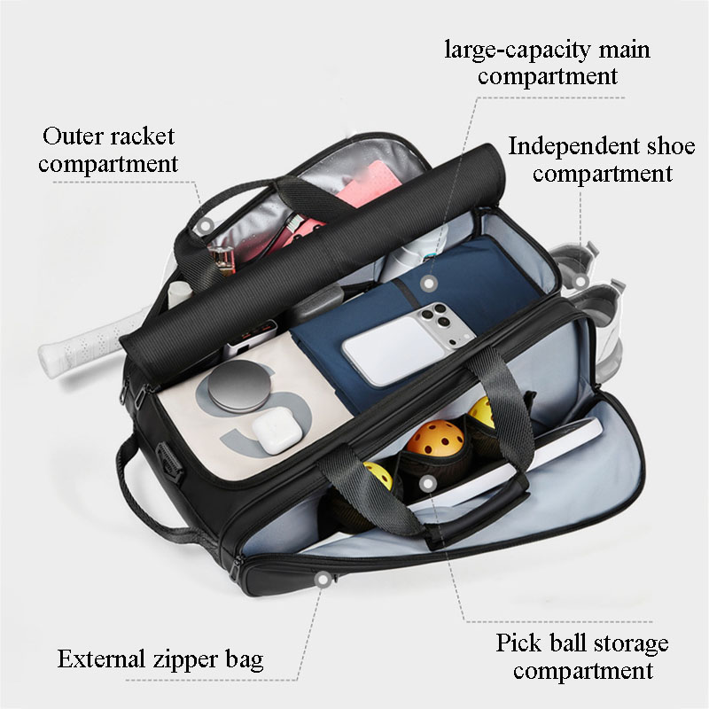 Tennis Bag, Large Capacity, Li - Badminton World review and price