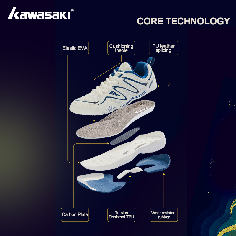 Retro Design Badminton Shoes K - Badminton Umpire review and price